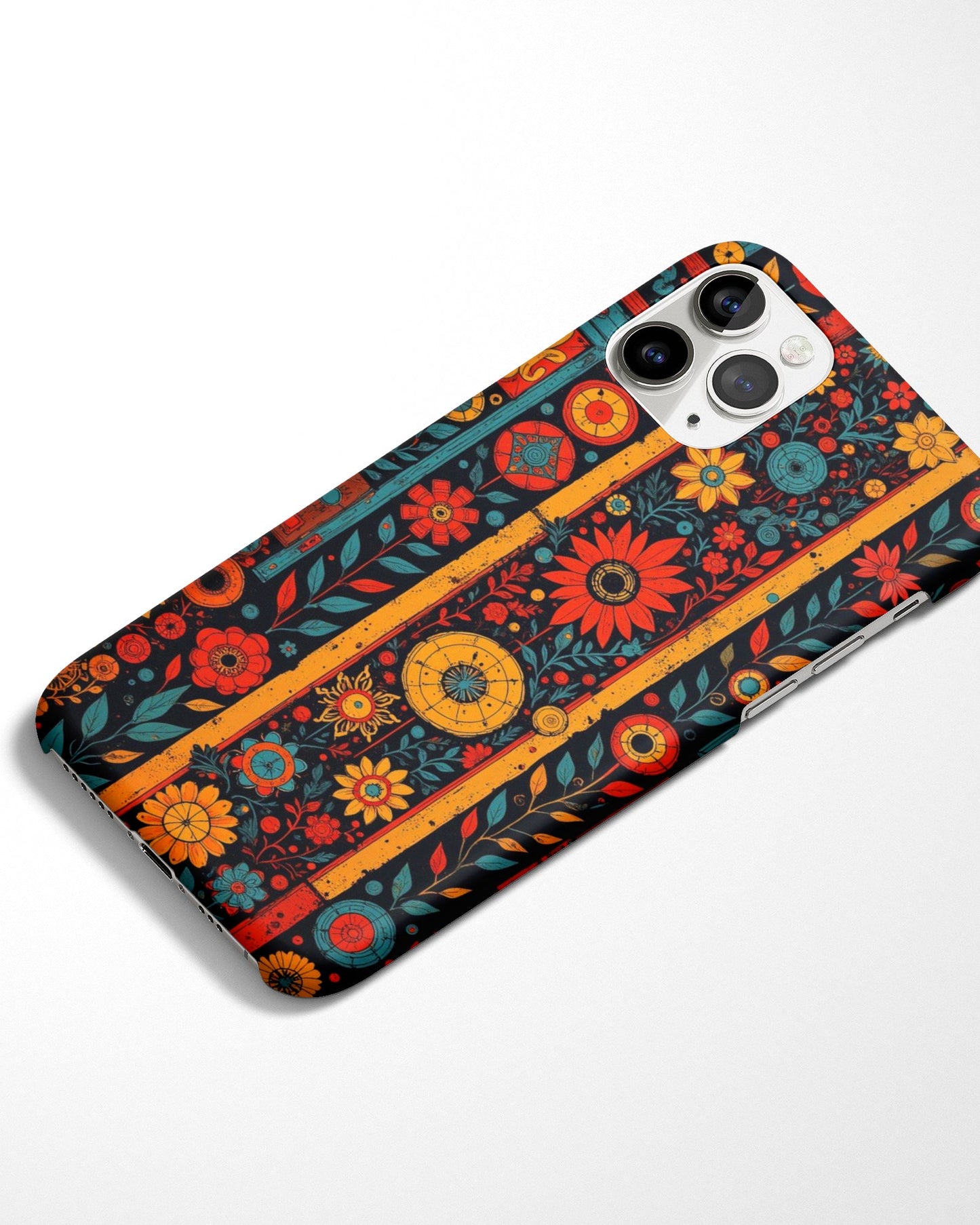 Wildflower Lines Mandala Phone Cover