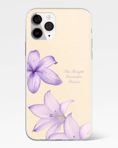 Butter Lavender Lily Phone Cover