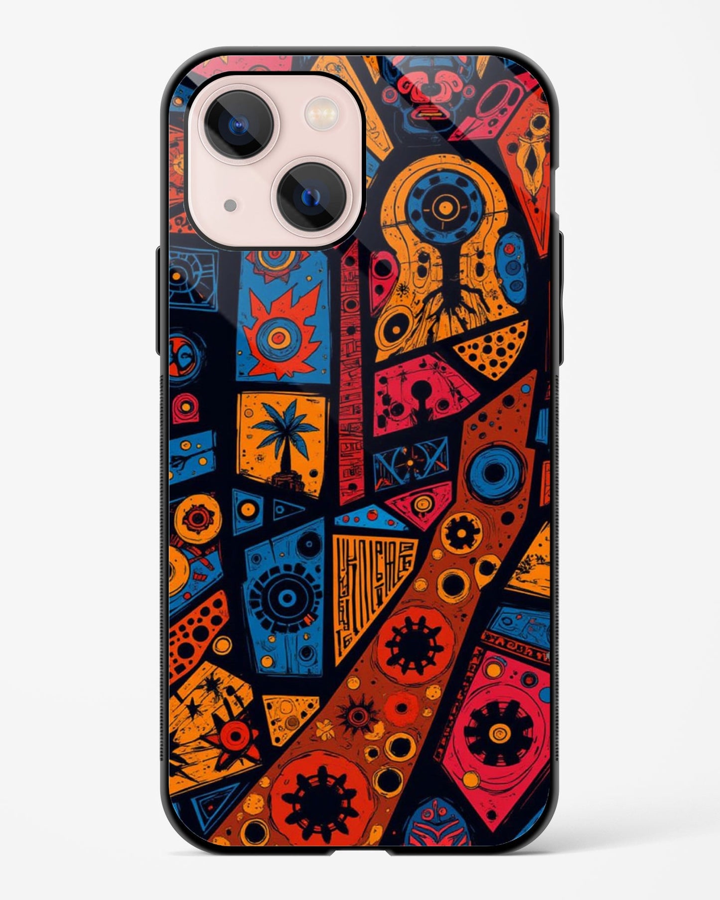 Neo Circuit Mandala Phone Cover