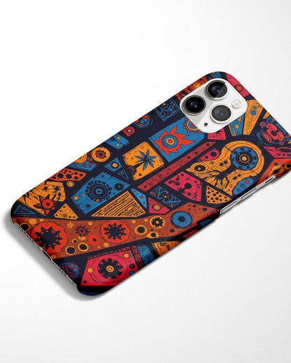 Neo Circuit Mandala Phone Cover