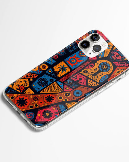 Neo Circuit Mandala Phone Cover