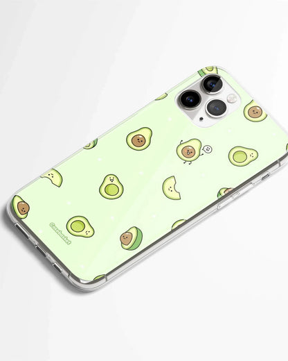 Smiley Avocado Phone Cover