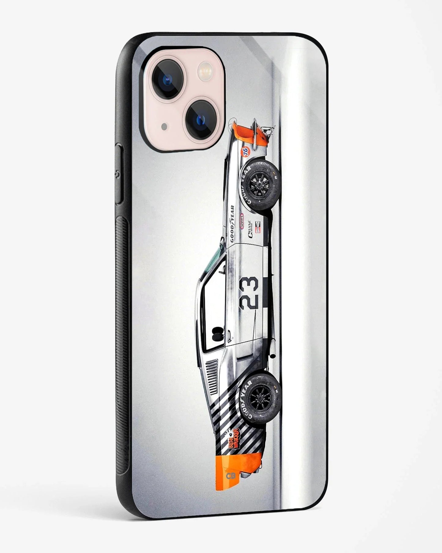 Old School Racer Glossy Phone Cover