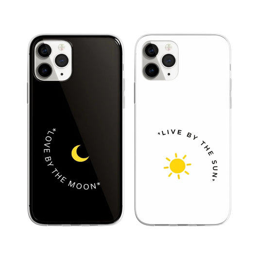 Together in Every Phase Couple Phone Cover