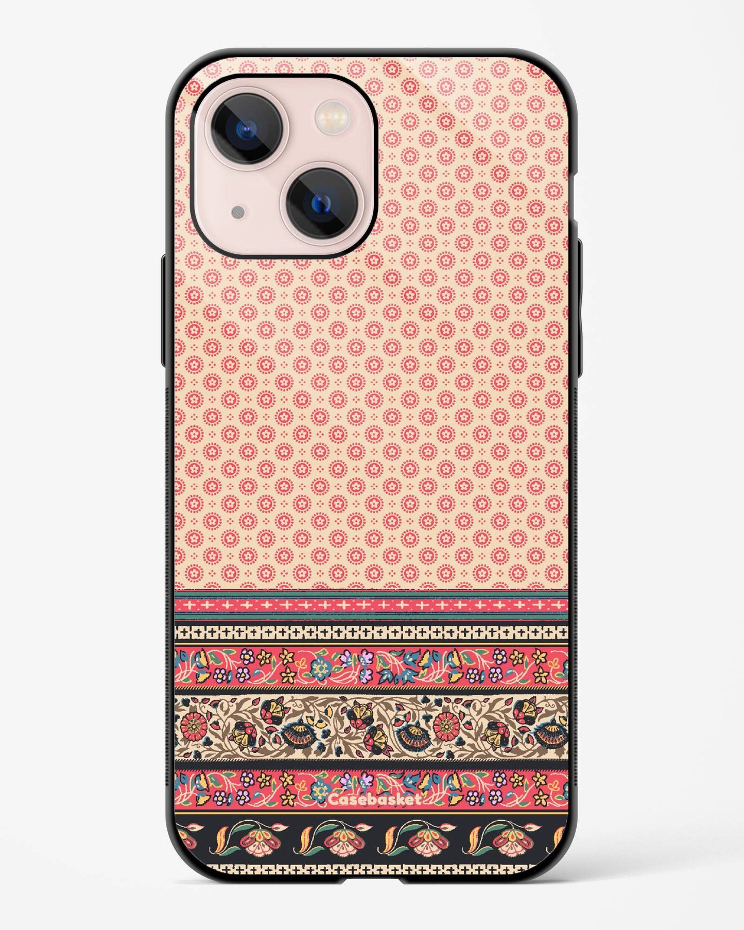 Phulkari Borders Glossy Phone Cover