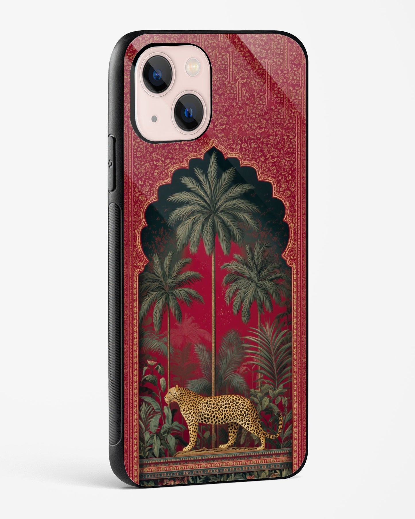 Crimson Safari Mandala Phone Cover