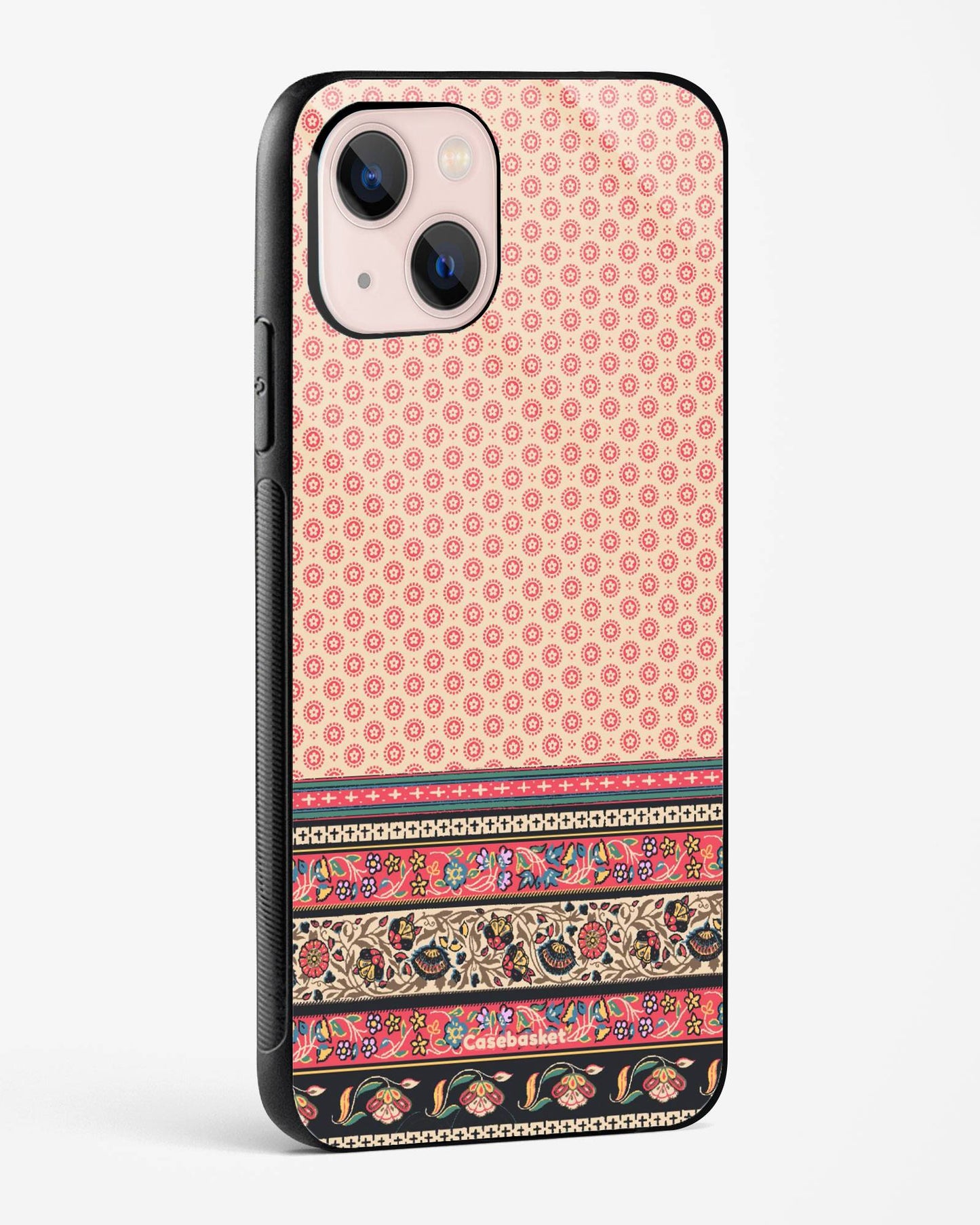 Phulkari Borders Glossy Phone Cover