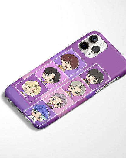 Bangtan Purple Gallery BTS Phone Cover