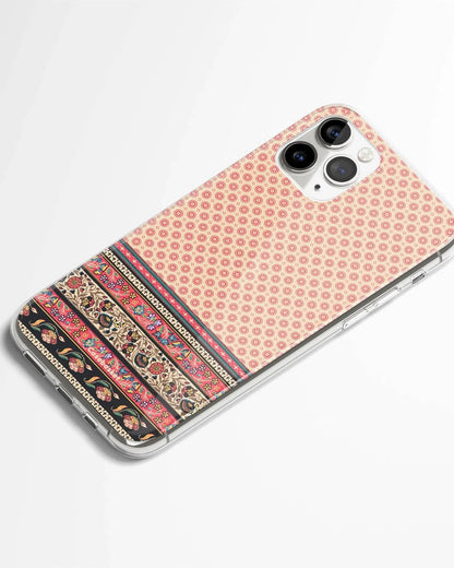 Kalamkari Saree Border Phone Cover