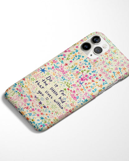 Dear Little Me Phone Cover