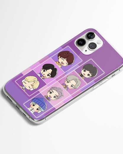 Bangtan Purple Gallery BTS Phone Cover