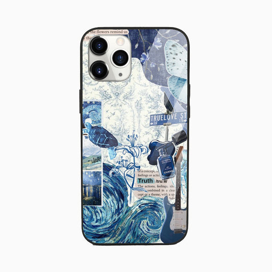 Arctic Breeze Aesthetic Glossy Phone Cover