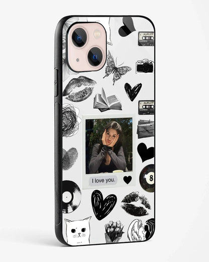 Black Retro Polaroid Phone Cover