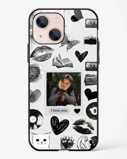 Black Retro Polaroid Phone Cover