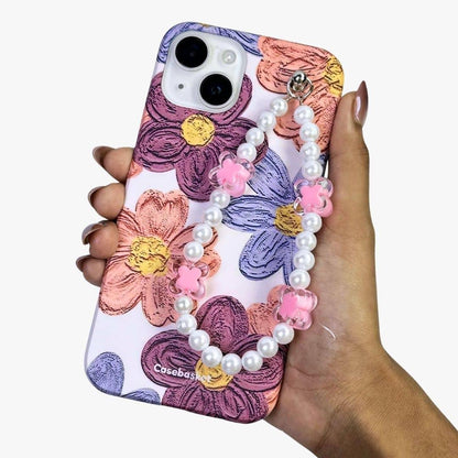Blossom Bash Pinkpearl Fall Chain Phone Cover