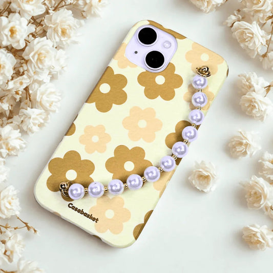 Cocoa Daisies Pearl Phone Cover