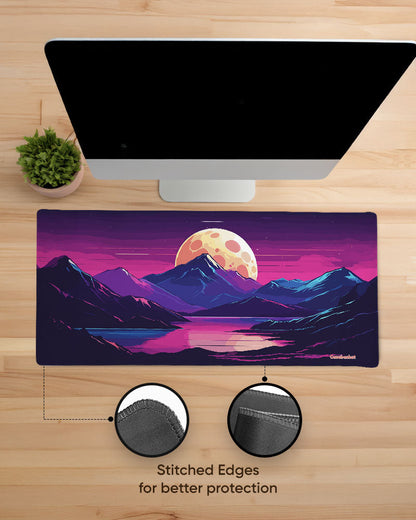 Horizon Valley Print Desk Mat