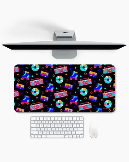 Groove Graffiti Print Desk Mat