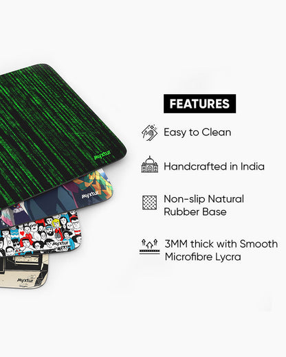 Marigold Meadow Print Desk Mat