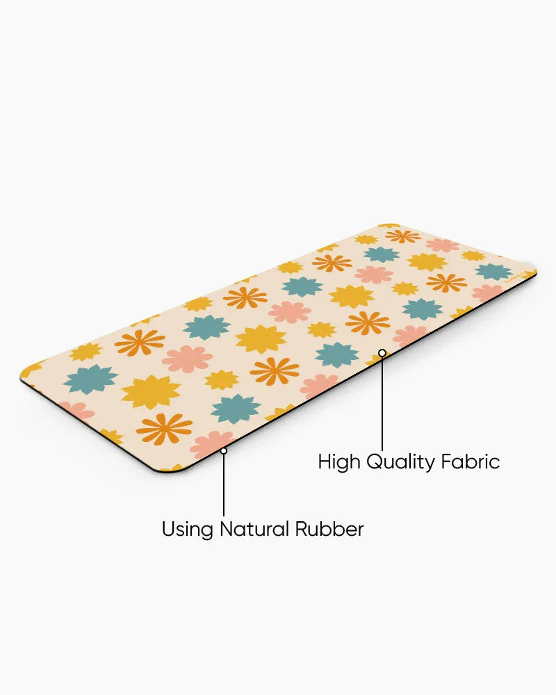 Tropi-Flora Print Desk Mat