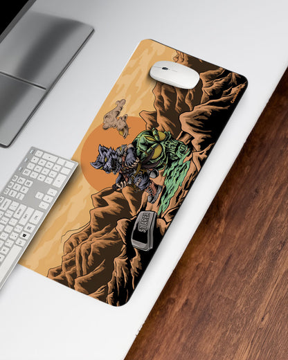 Warrior Spirit Print Desk Mat