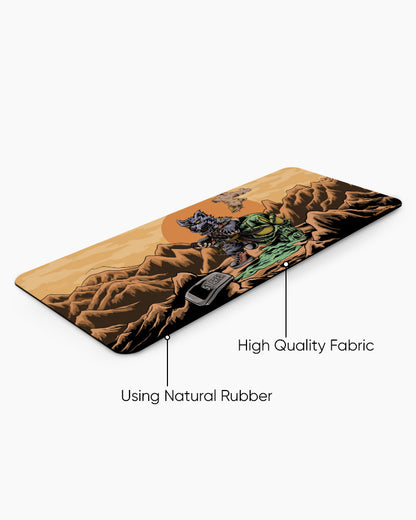 Warrior Spirit Print Desk Mat