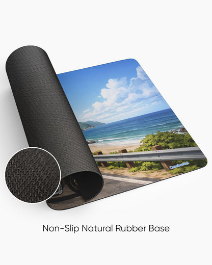 Island Highway Print Desk Mat