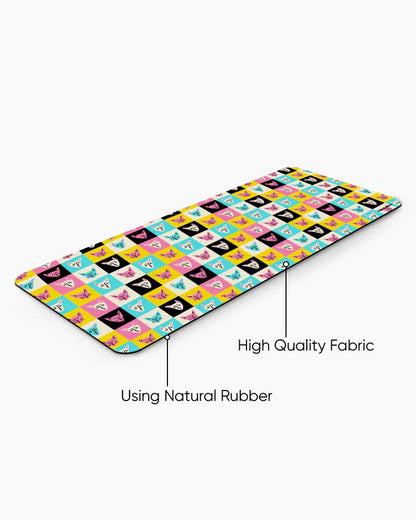 Meowzical Print Desk Mat
