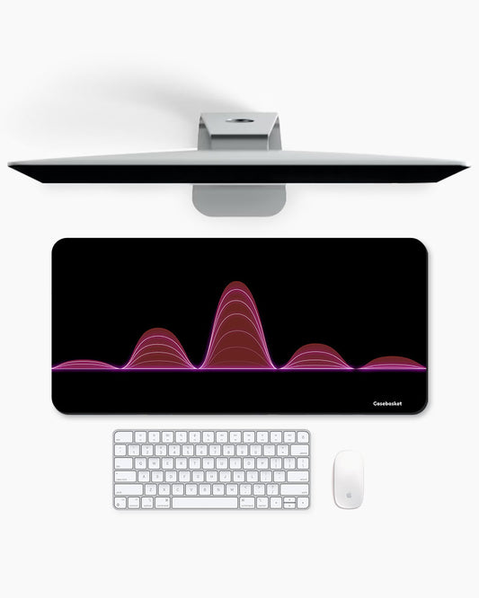 WaveMotion Print Desk Mat