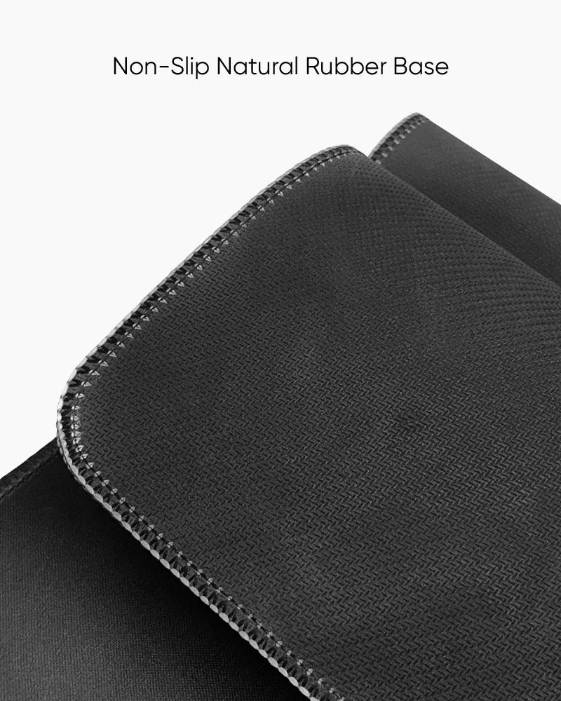 Crimson Grid Print Desk Mat