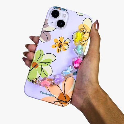 Flower Fizz Candy Heart Chain Phone Cover