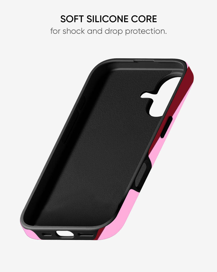 Candy Rouge Glossy Armour Shell Phone Cover