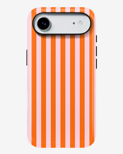 Orange Sorbet Glossy Armour Shell Phone Cover