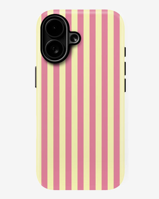 Lemon Pink Glossy Armour Shell Phone Cover