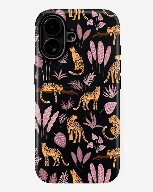 Midnight Safari Glossy Armour Shell Phone Cover