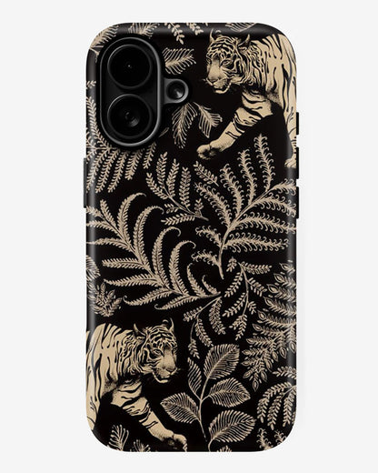 Tiger Noir Glossy Armour Shell Phone Cover