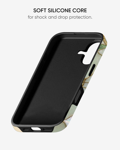 Pure Elegance Glossy Armour Shell Phone Cover