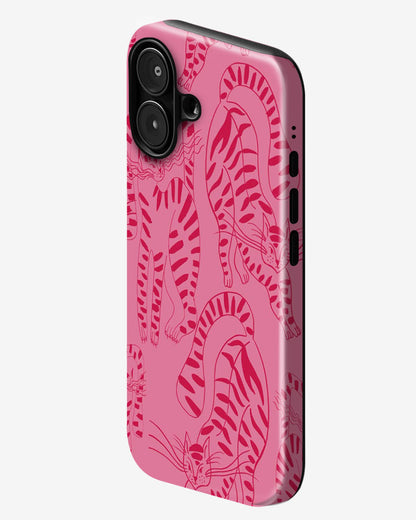 Feline Blush Glossy Armour Shell Phone Cover