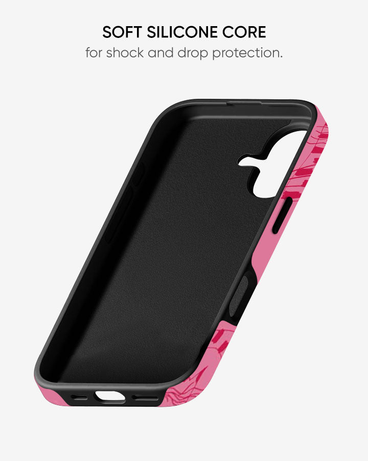 Feline Blush Glossy Armour Shell Phone Cover