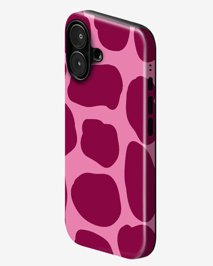 Berry Moo Glossy Armour Shell Phone Cover