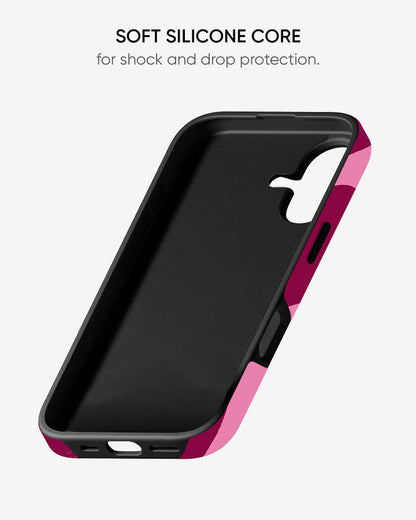 Berry Moo Glossy Armour Shell Phone Cover