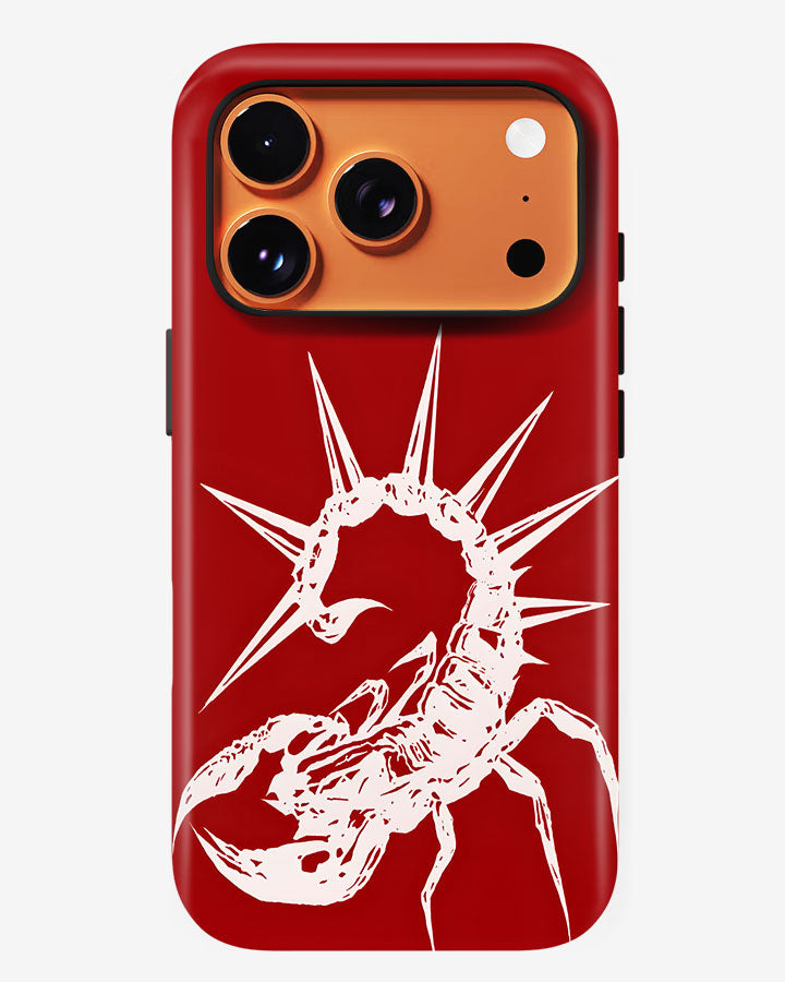 Scarlet Sting Glossy Armour Shell Phone Cover