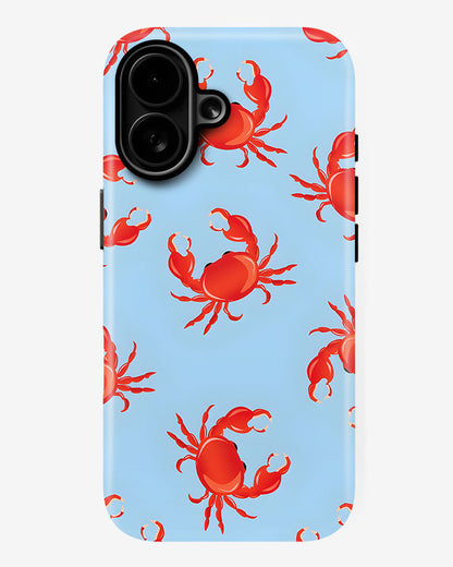 Cherry Crab Glossy Armour Shell Phone Cover