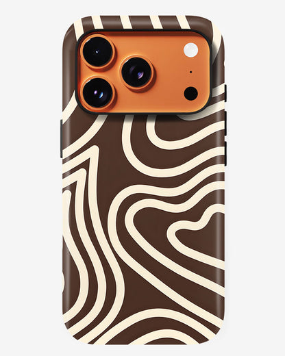 Chocolate Espresso Cream Armour Shell Phone Cover