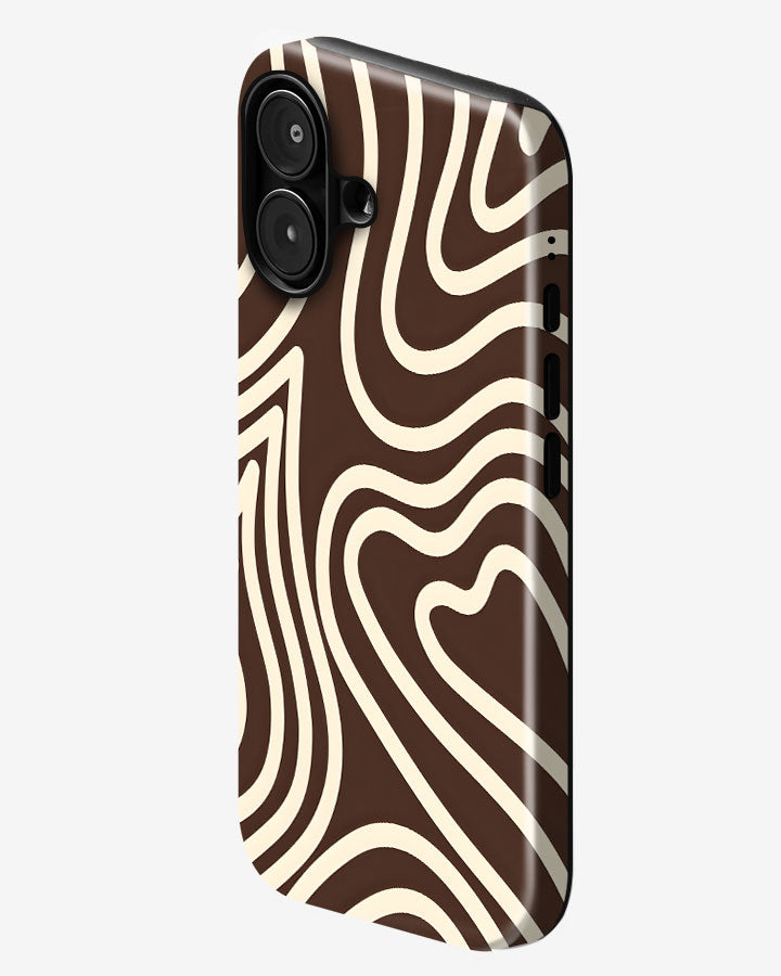 Chocolate Espresso Cream Armour Shell Phone Cover