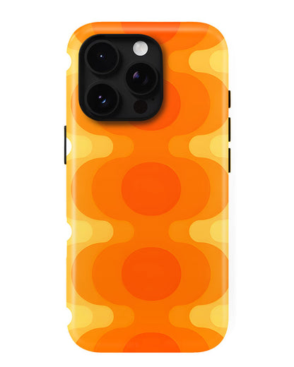 Ice Candy Orange Glossy Armour Shell Phone Cover