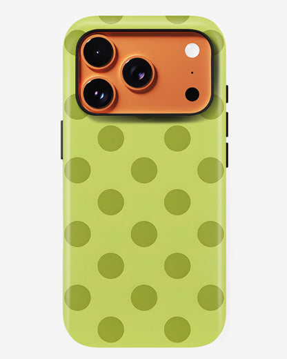 Lime Sprinkle Pop Glossy Armour Shell Phone Cover