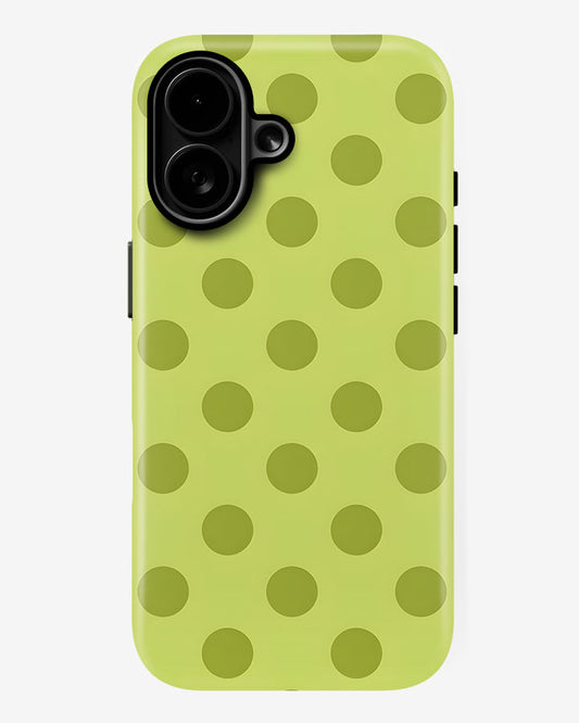 Lime Sprinkle Pop Glossy Armour Shell Phone Cover
