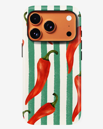 Chili Crush Glossy Armour Shell Phone Cover