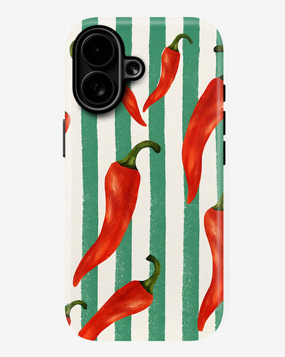 Chili Crush Glossy Armour Shell Phone Cover